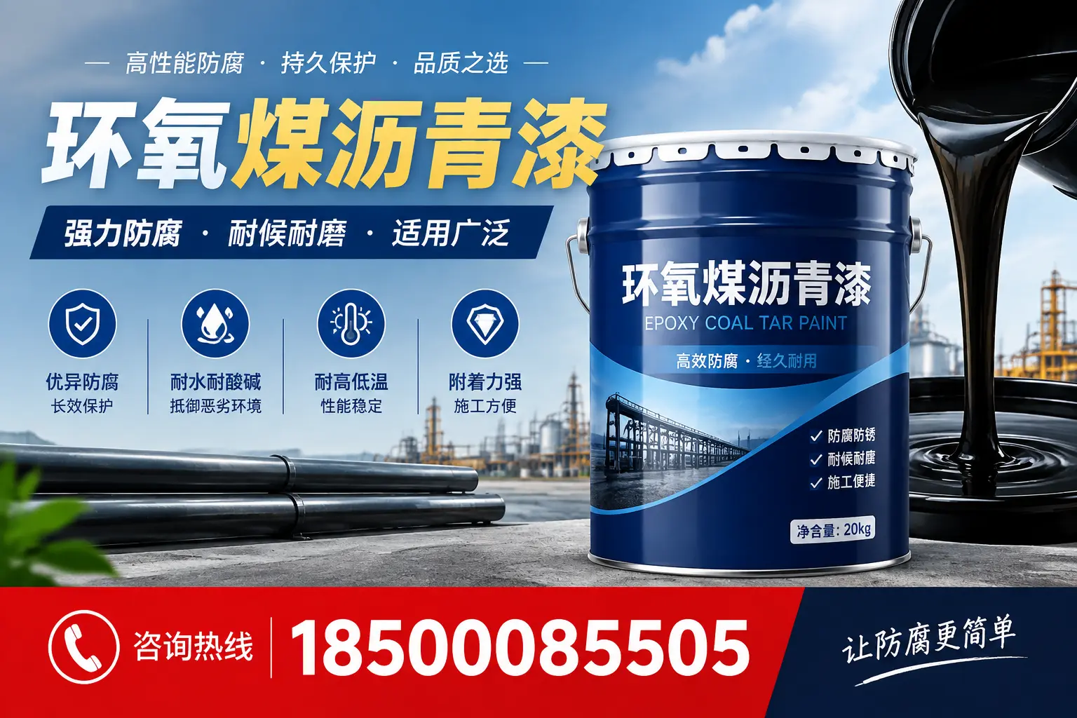 环氧煤沥青漆在不同气候条件下的表现分析，本溪适用性